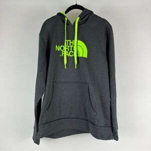 The North Face Gray and Green Sweater Bold Design